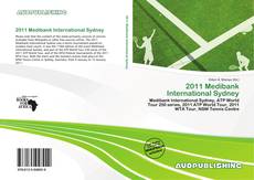 Bookcover of 2011 Medibank International Sydney