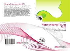 Historic Shipwrecks Act 1976 kitap kapağı