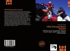 Bookcover of 1954 Chicago Bears Season