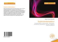 Bookcover of Supercondensateur