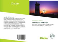 Capa do livro de Fernão de Noronha 