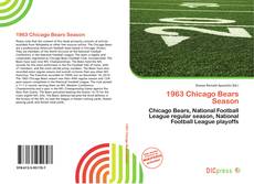 1963 Chicago Bears Season的封面