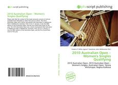 Portada del libro de 2010 Australian Open – Women's Singles Qualifying
