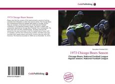 Bookcover of 1973 Chicago Bears Season