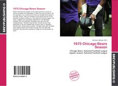 Copertina di 1975 Chicago Bears Season