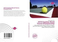 Buchcover von 2010 Capitala World Tennis Championship