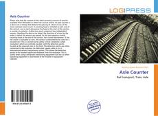 Capa do livro de Axle Counter 