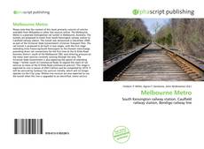 Portada del libro de Melbourne Metro
