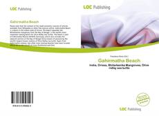 Portada del libro de Gahirmatha Beach