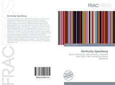 Portada del libro de Kentucky Speedway