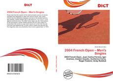 Couverture de 2004 French Open – Men's Singles