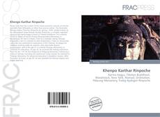 Portada del libro de Khenpo Karthar Rinpoche