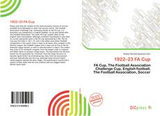 Обложка 1922–23 FA Cup