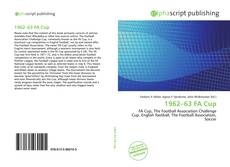 Borítókép a  1962–63 FA Cup - hoz