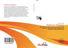 Bookcover of Noblesse d'Empire