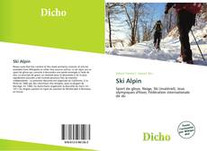 Capa do livro de Ski Alpin 