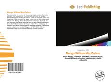 Portada del libro de Mungo William MacCallum