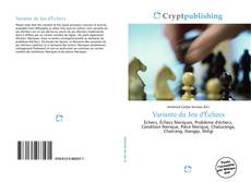 Bookcover of Variante du Jeu d'Échecs