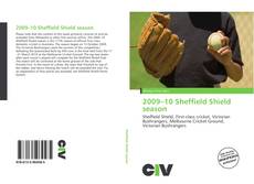 Portada del libro de 2009–10 Sheffield Shield season