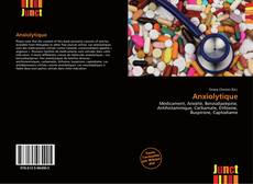 Buchcover von Anxiolytique