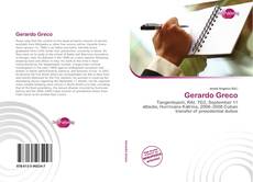 Capa do livro de Gerardo Greco 