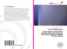 Portada del libro de Louis Matheson