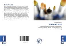 Capa do livro de Emile Kirscht 