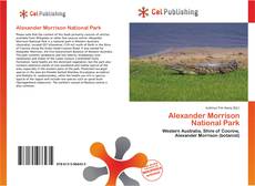 Capa do livro de Alexander Morrison National Park 