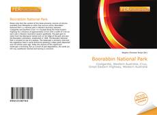 Bookcover of Boorabbin National Park