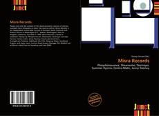 Buchcover von Misra Records