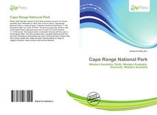 Bookcover of Cape Range National Park