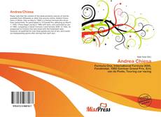 Buchcover von Andrea Chiesa