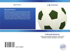 Capa do livro de Eduardo Berizzo 