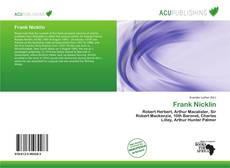 Frank Nicklin的封面