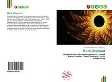 Portada del libro de Mark Oliphant