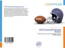 Capa do livro de 1975 Cincinnati Bengals Season 