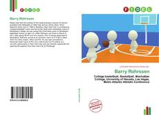 Portada del libro de Barry Rohrssen