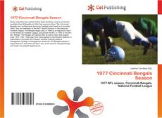 Capa do livro de 1977 Cincinnati Bengals Season 