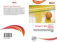 Bookcover of George E. Allen (Maine Coach)