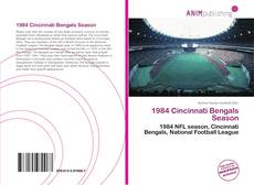 1984 Cincinnati Bengals Season kitap kapağı