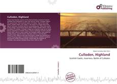 Portada del libro de Culloden, Highland