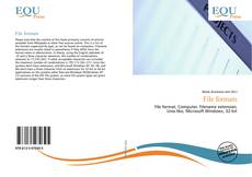 Bookcover of File formats