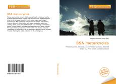 Bookcover of BSA motorcycles