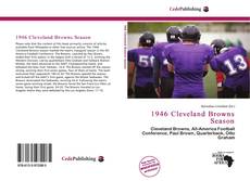 Обложка 1946 Cleveland Browns Season