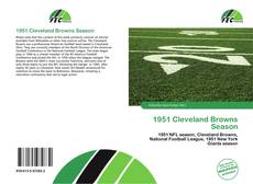 Bookcover of 1951 Cleveland Browns Season