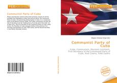 Bookcover of Communist Party of Cuba