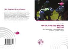 Buchcover von 1961 Cleveland Browns Season