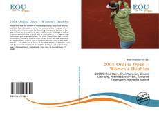 Bookcover of 2008 Ordina Open – Women's Doubles