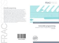 Portada del libro de Extensible programming