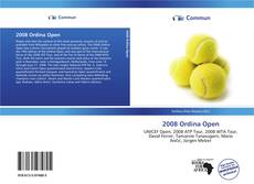 2008 Ordina Open kitap kapağı